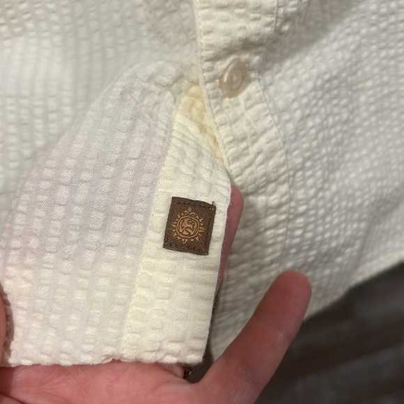 The Territory Ahead 100% cotton textured button down size M - Picture 5 of 7